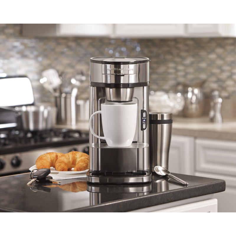 Hamilton Beach® The Scoop® SingleServe Coffee Maker & Reviews Wayfair